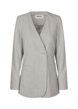 Modström Heartmd Fitted Blazer Jackor Dam Grå M