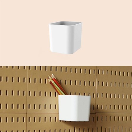 Pegboard Oppbevaringsbokser Hullbrett Oppbevaringskasse 1 1