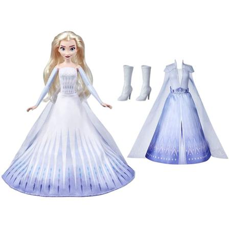 Disney Frozen 2 Docka Elsas Transformation With 2 Outfits And 2 Multifärg