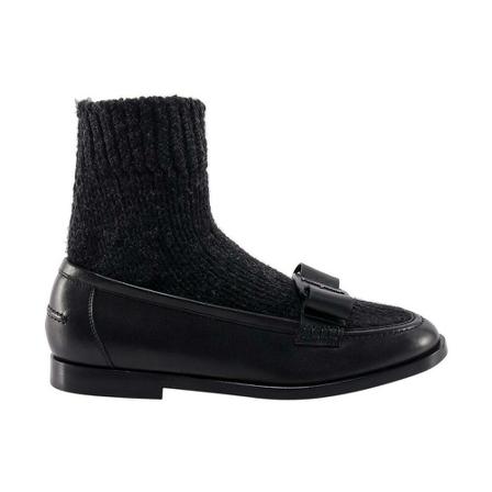 Salvatore Ferragamo, Loafers Czarny, Kobieta, Rozmiar: 35 EU