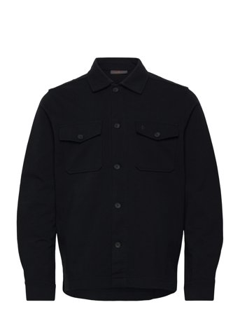 Andrew Jersey Overshirt Black Morris