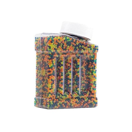 Set med 100000 hydrogelkulor, biologiskt nedbrytbara, expanderbara i vatten, flerfärgade