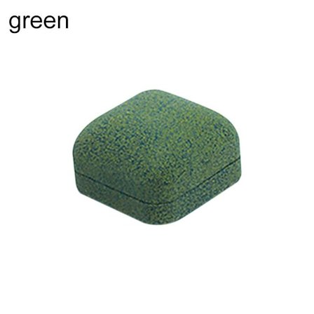 Fløyels smykkeskrin Ringeske GRØNN