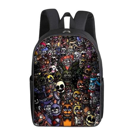 Five Nights at Freddy's Koulukirkka 3D-Painettu Fnaf Koululaukku Piirretty Muodikkaat Reppuja Kannettavien Tietokoneiden Laukut Opiskelijan Laukku 