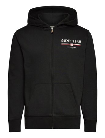GANT | Graphic Full Zip Hoodie | L
