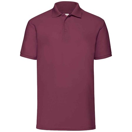 Fruit of the Loom Herr 65/35 Poloshirt M Bourgogne