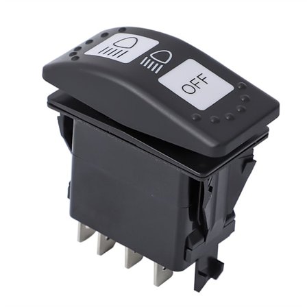 12V auton muokkaus lähi- ja kaukovalokytkimellä jahdin kytkin