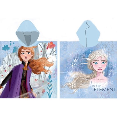 Disney Frost Element strandhandduk poncho 55x110 cm (Snabbtorkande)