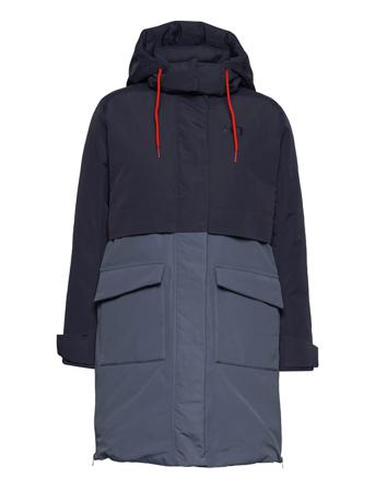 Anna Parka Outerwear Parka Coats Sininen Kari Traa