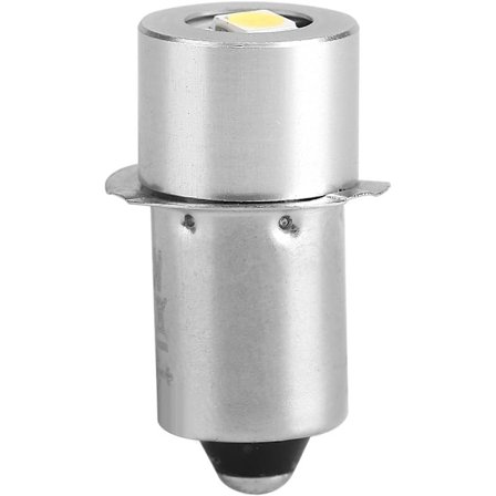 LED-ficklampa, p13.5s 1W LED-baslampa, Vintage ficklampa