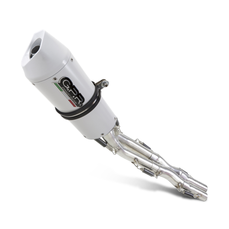 Halvsystem Eksos G.P.R. Albus Ceramic - Ducati Hypermotard 796 2010-2013