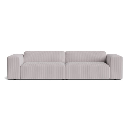 Soma XL 3 personers sofa - Lincoln Lysegrå - 312x101x75 - Sofa, 3 personers sofa