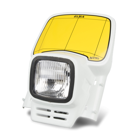 Scheinwerfer Acerbis Weiß