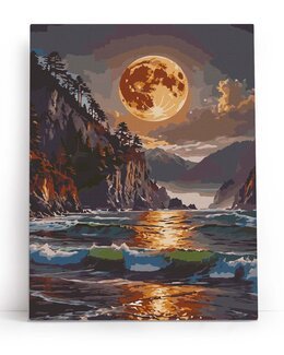 Paint By Numbers Mondlichtbucht