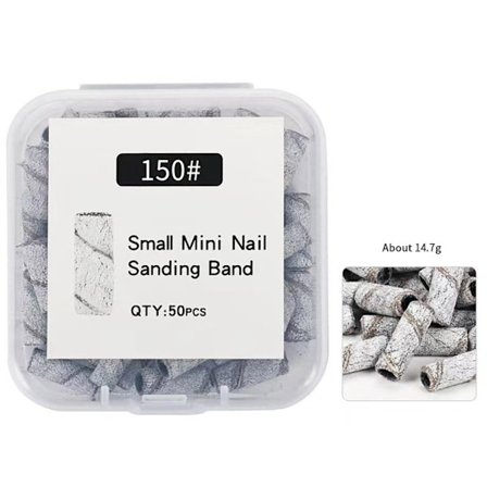 Nagellacksslipfilar Nagelborrbitar 150 FINE GRIT 150