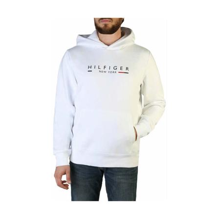 Tommy Hilfiger Hoodies vit, Herr, Herr, Storlek: S