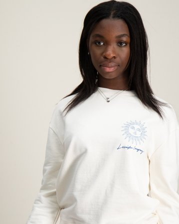 Lexington Adeline Sweatshirt Crème Pulls Fille - Kids Brand Store