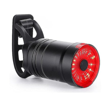 Multifunksjonell sykkel baklys oppladbar smart sykkel baklys setepinne installasjon