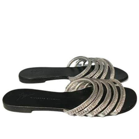 Giuseppe Zanotti Pre-owned Pre-ownedCanvassandaler Sort, Dame, Størrelse: 38 EU