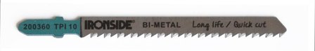 Ironside T101BF Stikksagblad 5-pakning, Maskintilbehør & forbruk