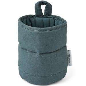 Liewood Faye Quilted Basket Whale Blue One Size - Storage - One size - Blue