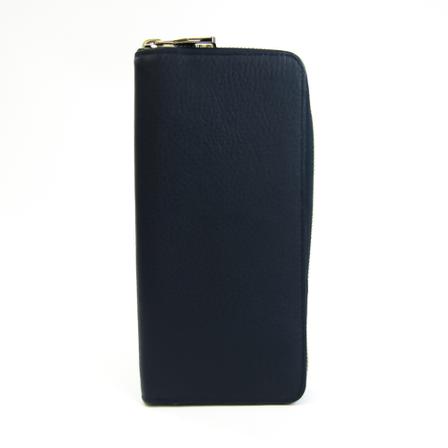 Louis Vuitton Vintage, Pre-owned Zippy Wallet Vertical Blauw, unisex, Maat:ONE Size