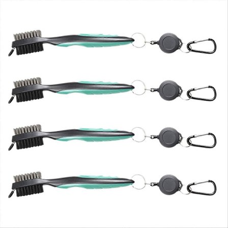 Golfkølle Rensebørste, Bold Dobbeltsidet Renseværktøj, Grøn