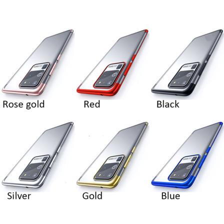 Stötdämpande Silikonskal - Samsung Galaxy S20 Ultra Blå