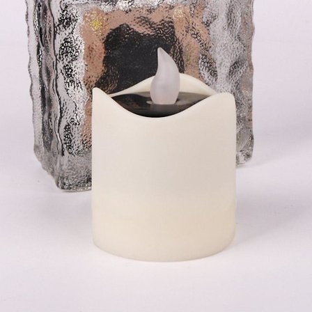 Pack Of 6 Solar Led Candles, Flickering Flame Led Candles, Outdoor Interior Waterproof Led Candles, Tea Lights For Outdoor Garden Party Wedding Festiv