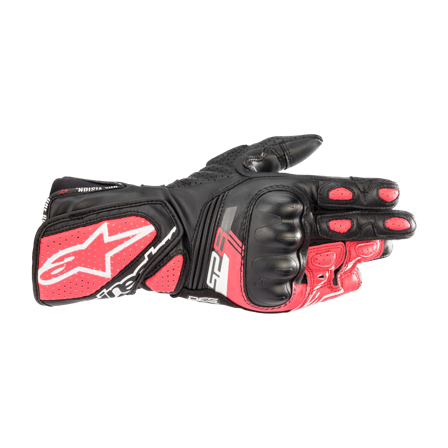 Alpinestars Stella SP-8 V3 Women's Motorcycle Gloves Black/White/Diva Pink M