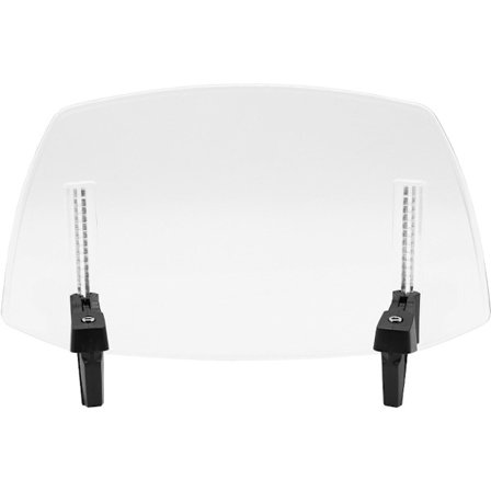 Passer for motorsykkel vindskjermforlenger, liten vindskjermforlenger, justerbar klips på vindskjermspoiler, universell passform (klar)