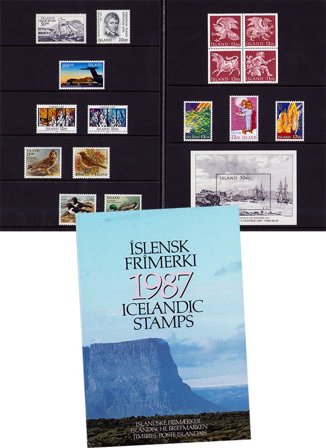Island - Årsmappe 1987