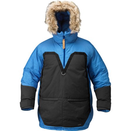 Fjällräven Herr's Polar Parka in Ice Blue | Size: Medium, Dun/G-1000/Supreme Microloft