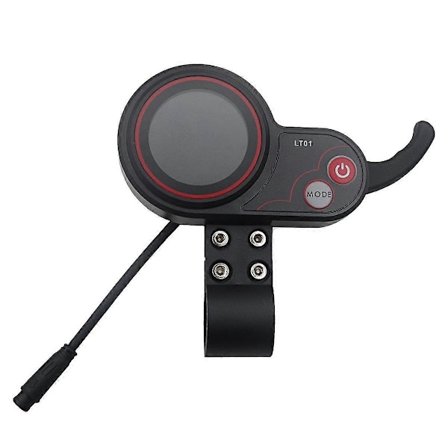 LT01 Displaymätare 36V-72V 6PIN för 8/10 Wolf WarriorX Wolf Warrior11 Elscooter