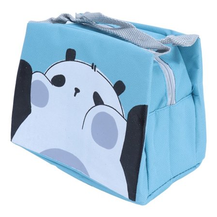 Tegneserie Panda Madpakke - Bærbar Madopbevaringstaske til Hjem, Kontor og Udendørs Picnic