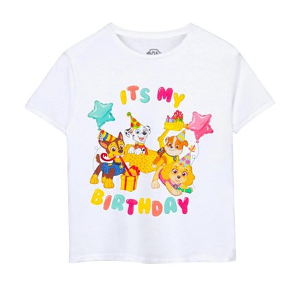 Paw Patrol Barnens/Barn It ́s My Birthday Kortärmad T-Shir