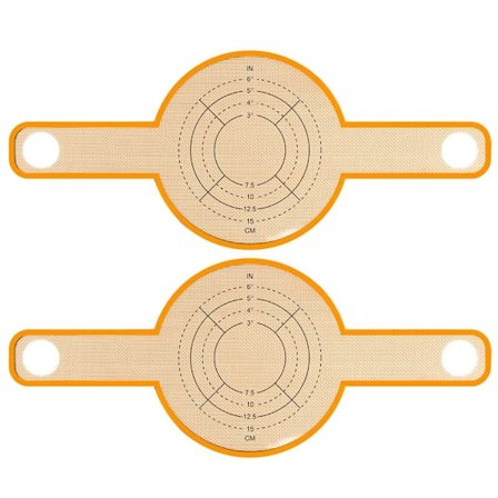 2 stk. Brødløfter Brød Bagemåtte Bagemåtte-FF-_OF