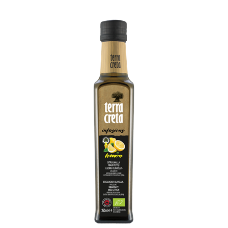 Terra Creta Økologisk Ekstra Jomfruolivenolje Sitron 250 ml