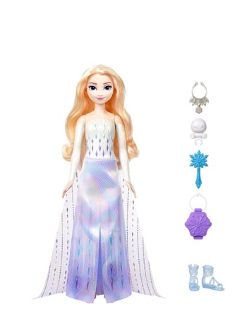 Frost Disney Frozen Spin & Reveal Elsa Doll - Multi/patterned - ONE SIZE