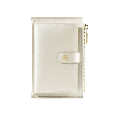 Kvinnor Enkla plånböcker Läderväska Multi-Card Holder Mynt Korta plånböcker