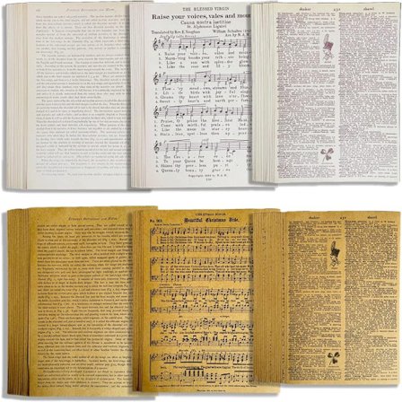 Vintage Paper Kraft Paper SET SET