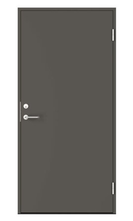 Swedoor C7000 Ytterdörr mörkgrå (S 7000-N) 888x2080 mm, Dörrar