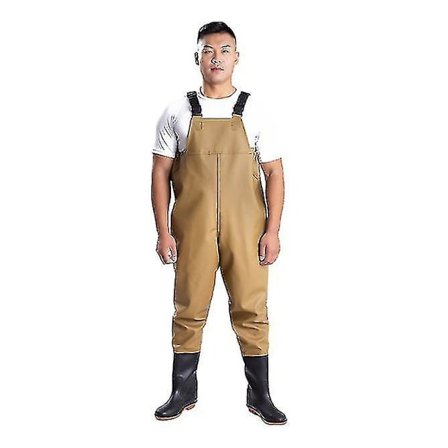 Fiskevadebukser med støvler og lettvektsbukser vanntett for menn og kvinner