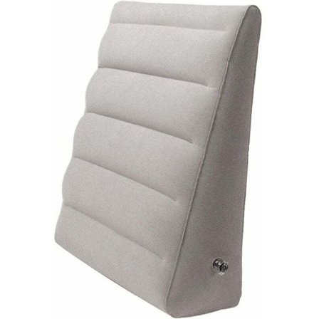 Oppustelig kilepude, seng pude, hurtig oppustning og tømning af hoved, skulder, ryg, benstøtte rejsepude til seng