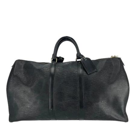 Louis Vuitton Vintage, Pre-owned Leather louis-vuitton-bags Zwart, unisex, Maat:ONE Size