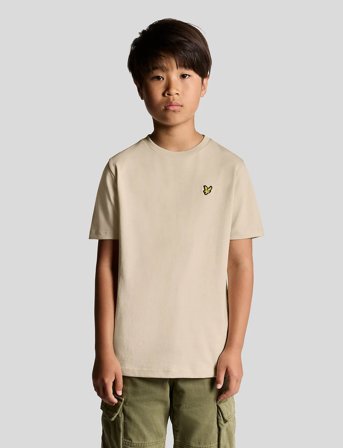 Lyle & Scott Plain T-Shirt - Beige - 128-134