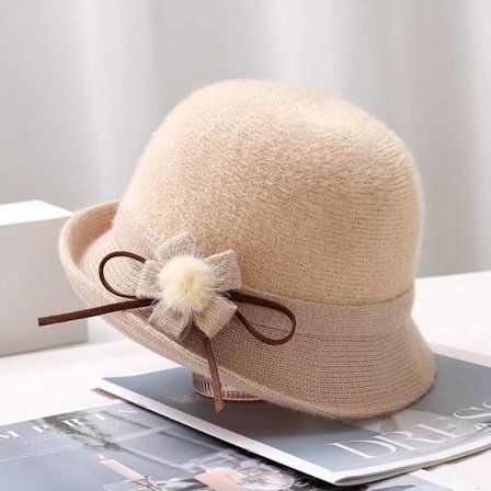 Casual Basin Hat Dome Hat BEIGE