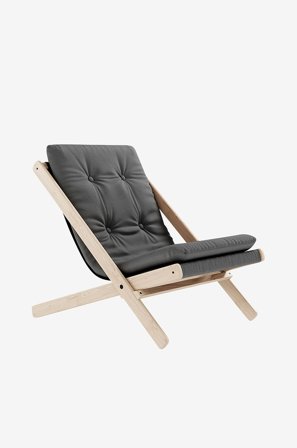 Karup Design - Loungestol boogie - Grå - Havelænestole - Fra Homeroom