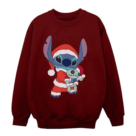 Disney Girls Lilo And Stitch Stitch Jultröja 5-6 År