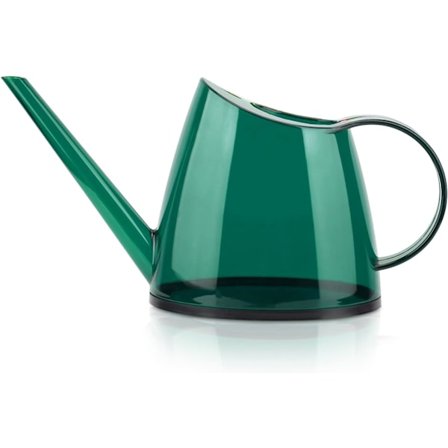 1,4L Vandkande, Indendørs Vandkande til Stueplanter, Vandkande med Lang Tud, Lille Indendørs Transparent Vandkande til Haveblomster, Grøn